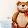 Bear-shaped Aluminum Foil Cartoon Balloons