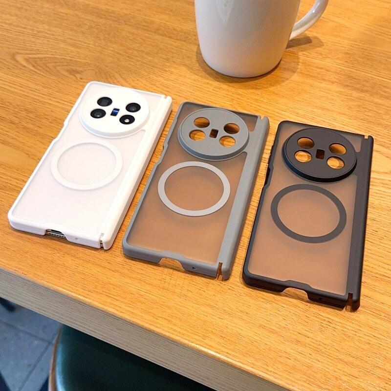 Suitable for vivoXFold1 Mobile Phone Case, New Skin Translucent Xfold1 Folding Screen, Ultra-thin Matte Magnetic Attraction