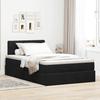 Maison Exclusive - Cadre de lit ottoman avec matelas noir 120x200 cm velours