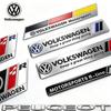 3D Metal Aluminium Badge Side Fender Badge Car Body Decoration Sticker Accessorie For VW Golf Tiguan T-Roc Polo Passat ID.4 MK7