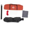 4 Person Camping Tent Grey and Orange Quick Release System