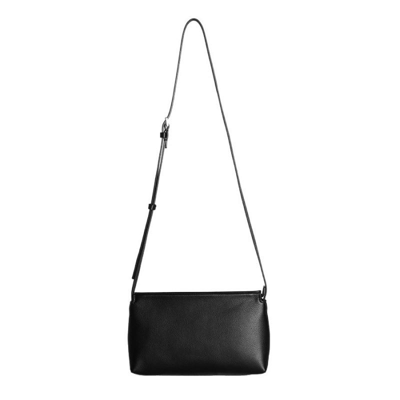 Womens Minimalist Small Square Crossbody Bag Genuine Leather Envelope Clutch Single Shoulder