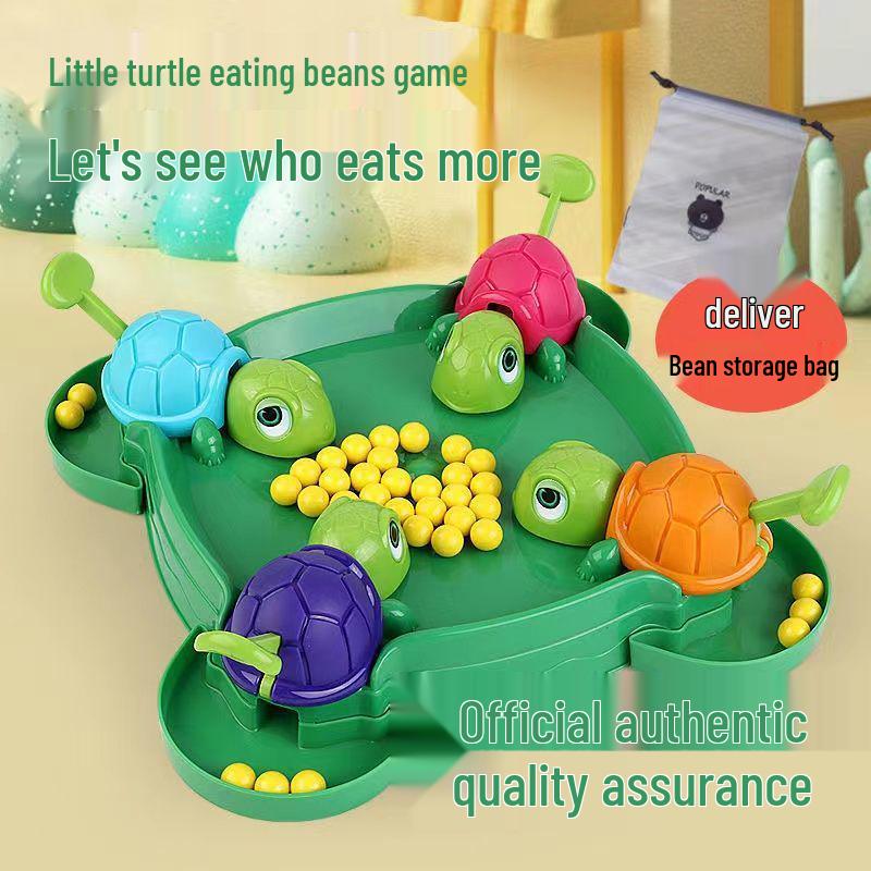 Speed Turtle Bean Game: Interactive Parent-Child Toy Turtle Challenge & Educational Fun