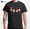 Just Hangin With My Gnomies Funny Christmas Classic TShirt Hawaiian Shirts Custom Aldult Teen Unisex Digital Printing Tee Shirt