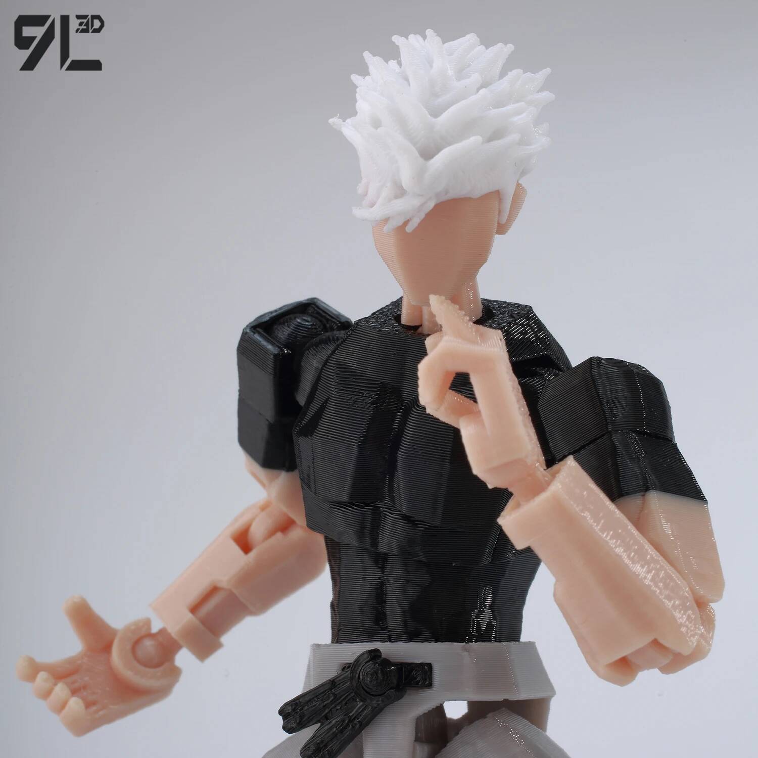 Linyi Toy Car 9L3d Multi-Jointed Articulated Model Dummy13 Lucky13 Jujutsu Kaisen Cursed Robe Sukuna Decapitates Satoru Gojo Anime Figure Toys