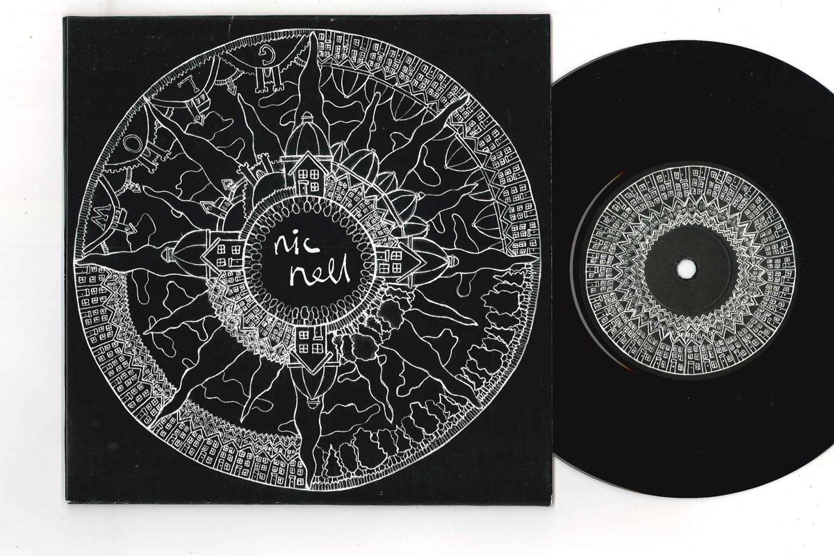 

7inch Record NIC NELL - Clow / Polar Bear TTC005 SALVIA US Rock Used