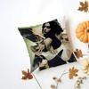 Singer Pop C-Charli X-Xcx Cushion Cover Washable Linen Pillowcase Soft For Daily Sofa Bed Home Room Decor
