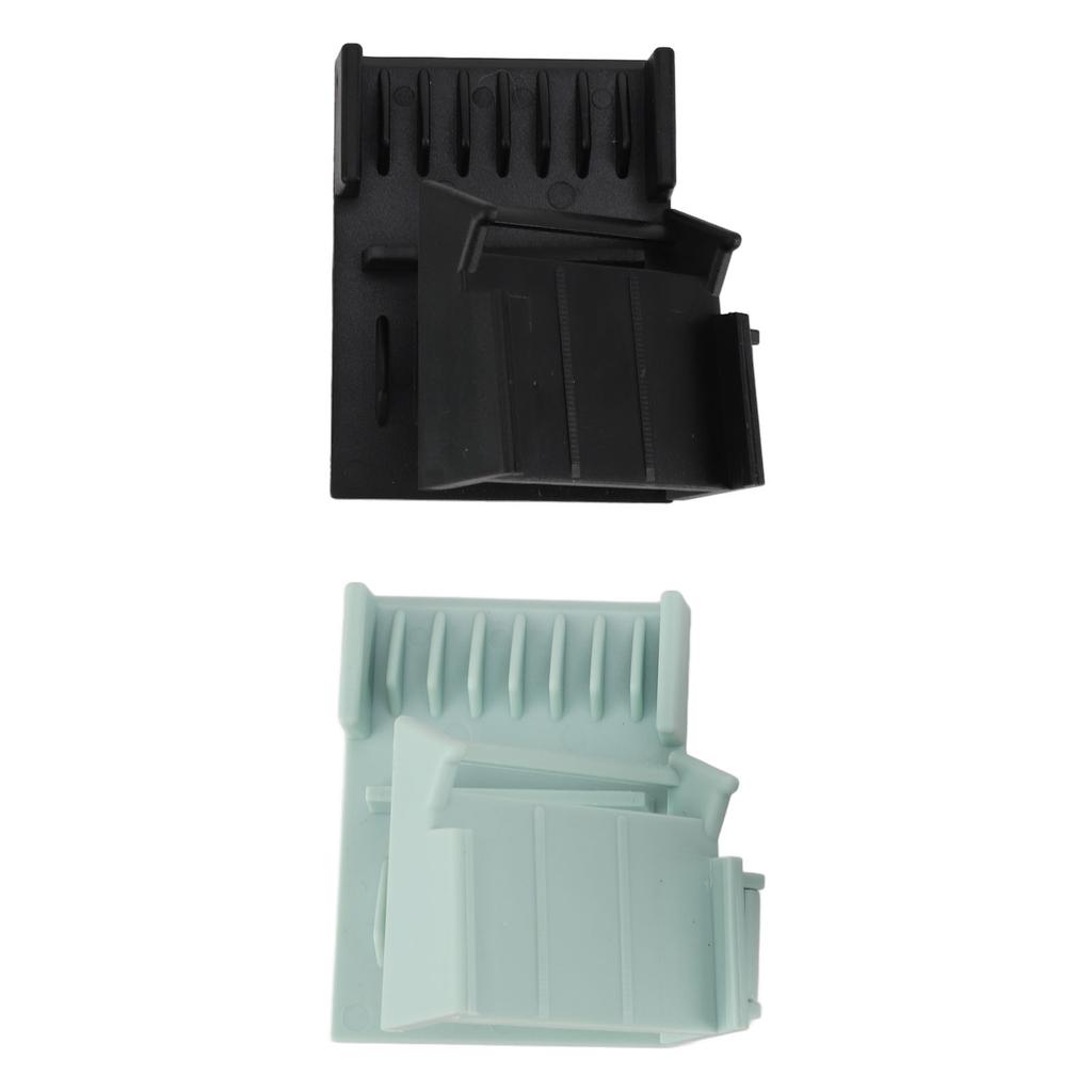 2pcs Hair Clipper Guides Combs for Split Ends Heat Resistance Rounded Teeth Precise Cutting Hair