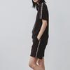 Vans T-shirt damski z krótkim rękawem i nadrukiem logo na boku, czarny VN0A4MN2BLK