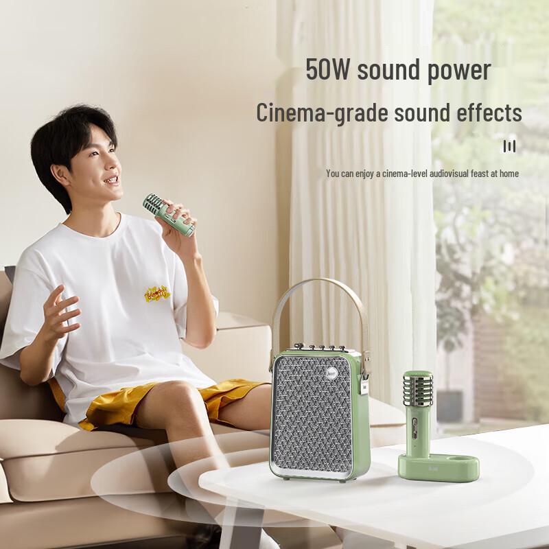 Divoom SongBird-HQ Wireless Karaoke Speaker System