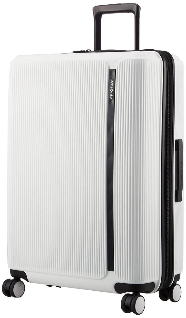 Kufr na přenášení kufru MYTON Spinner 68L 69cm Rozšiřitelná matná bílá [Samsonite] 69/25 4,5kg