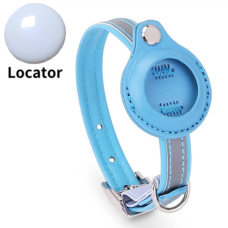 

Collar Cat Airtag Reflective Anti Lost Tracker With Gps For Outdoor Safety Pet XS синій