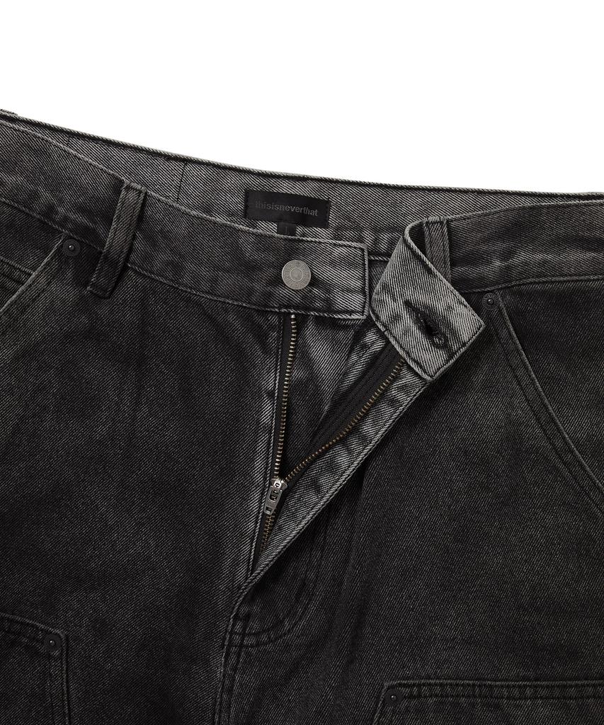 THISISNEVERTHAT Denim Double Knee Pant Washed Black