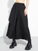 Xitao Casual Patchwork Pant Solid Color Elastic Waist Women Wide Leg Pants LYD1780