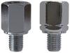 Tanax HM-8 Motorcycle Mirror, Napoleon Reverse Screw Adapter, Plating, 0.3 Inch (8 Mm) To Reverse 0.3 Inch (8 Mm)