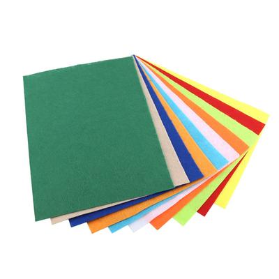10 stücke Gemischt Zufällige Farben Vliesstoff Quadrat Filz Blatt Für Nähen Handwerk DIY 20*30cm