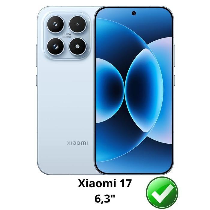 Coque antichoc pour Xiaomi 17 et 2 Verres Trempé Film Protection Ecran Phonillico®