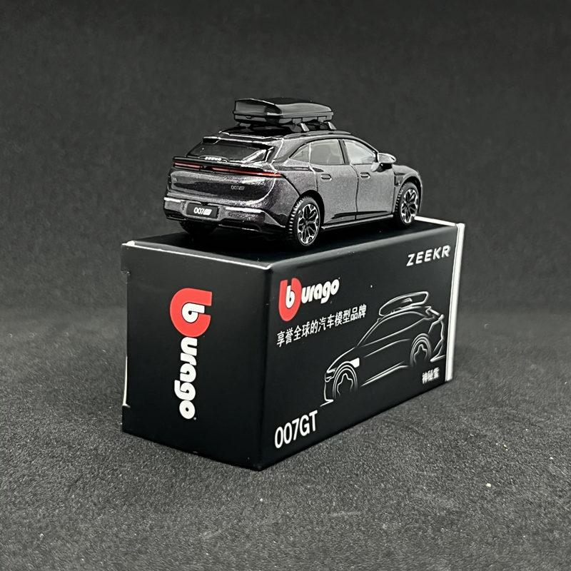 Bburago 1:64 Zeekr 007Gt Alloy Station Wagon Car Model Diecast Metal New Energy Vehicle Car Model Simulation Collection Kid Gift