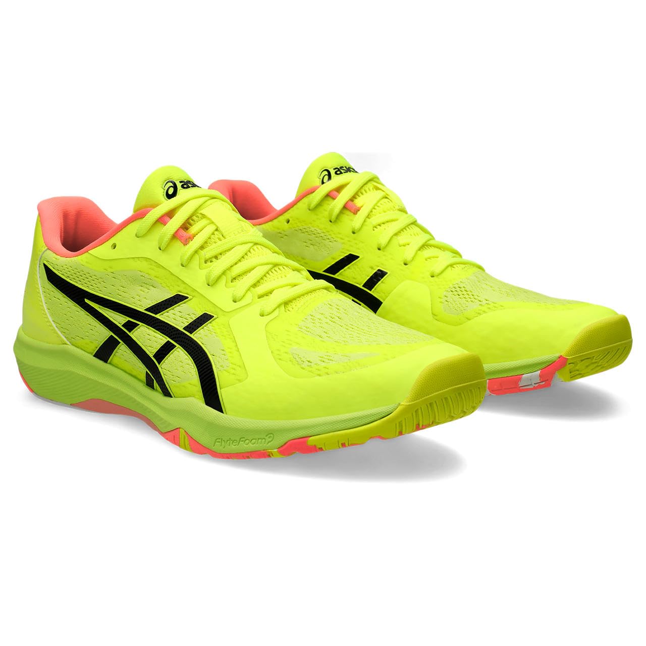 

Table Tennis Shoes DYNAFEATHER PARIS1073A075 Unisex Adult Safety [Asics] Yellow/Black 25.5