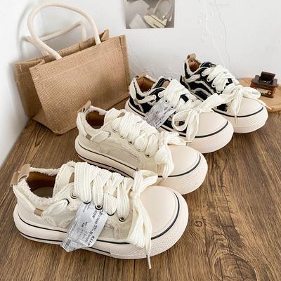 XY-A217 plantilla de látex/zapatos de plataforma blancos lindos feos para mujer zapatos de tabla de cabeza grande nuevos zapatos de lona de pan
