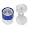 3 IN 1 Pill Cutter Tablet Crusher Pill Organizer Storage Box Medicine Grinder