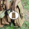 5Pcs Webbing Buckle Connector Fixed Buckle Webbing Clip Accessories Strap Buckle Button Backpack Connecting Buckle Set