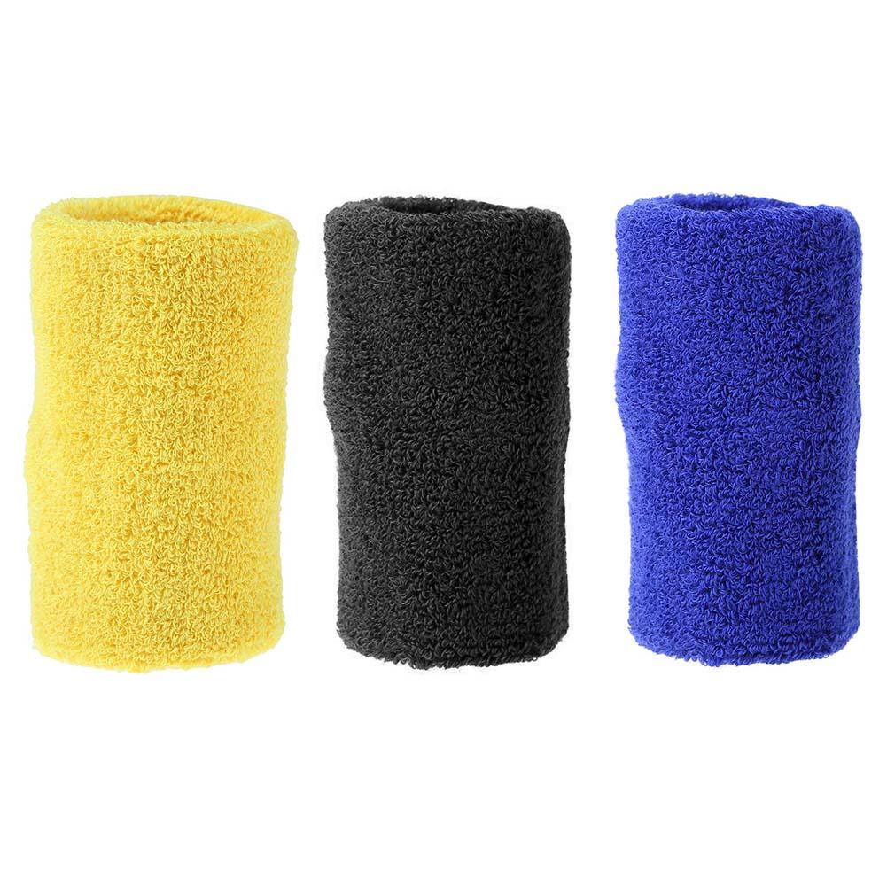 

#F 1 пара повязка на голову полотенце повязка на руку тренажерный зал спортивные теннисные напульсники поддержка запястья чёрный