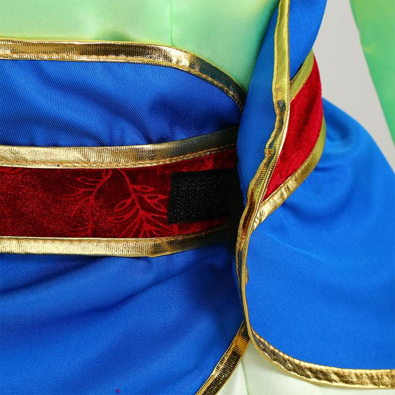 Enfants Mulan Cosplay Robe de Princesse Filles Style Chinois Hanfu Costume Traditionnel Enfants Anniversaire Fête de Carnaval Vêtements de Fée