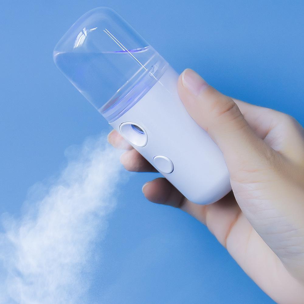 Nano Facial Hydrating Device: Portable Rechargeable Cold Spray Steamer