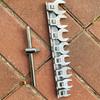 3/8-inch  L-shaped Horn Dual-purpose Open-end Wrench Interchangeable Head Movable Opening Head Mid Fly Quick Ratchet Horn