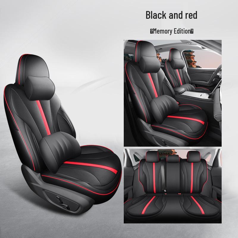 New Model Universal Full-Leather Car Seat Cushion Set for Xingrui L - Fits Five-Seaters, Suitable for All Seasons