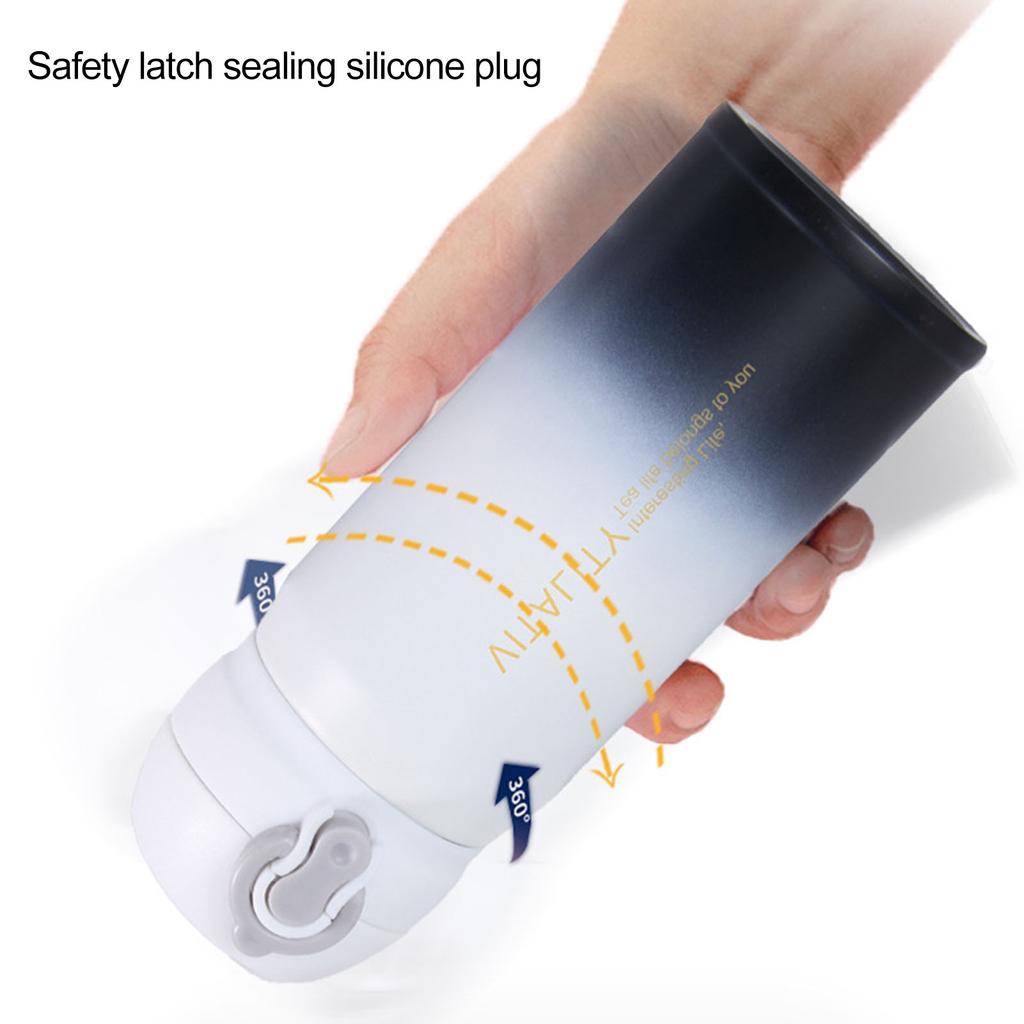 Vakuuma pudele, maza mutes dzeršana bez smaržas, pārnēsājama studentu sporta vakuuma krūze skolai