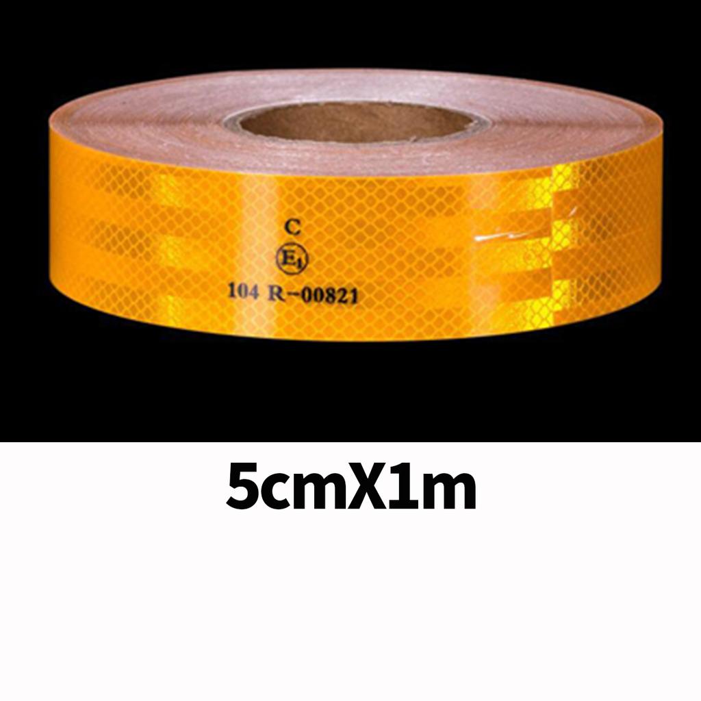 Hochintensive reflektierende Klebeband Sichtbarkeit Warnung Autoaufkleber Reflektoren Streifen für LKW Anhänger Sicherheit Zube