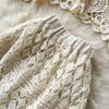 French Style Elegant Women's Lace Top & High-Waisted Skirt Set