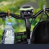 Electric Bike Handlebars Storage Hook, Alloy Fashion Rings Clip for Helmets, Backpacks, Grocery Bag and Riding Accessories