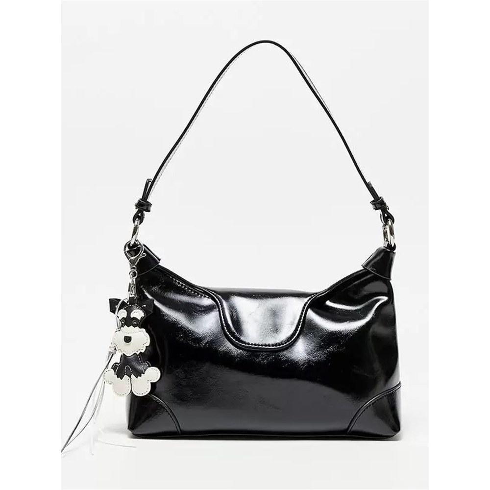 

Нишевый дизайн, высококлассная портативная сумка через плечо, новая модная универсальная сумка подмышку, простая сумка для поездок на работу чёрный