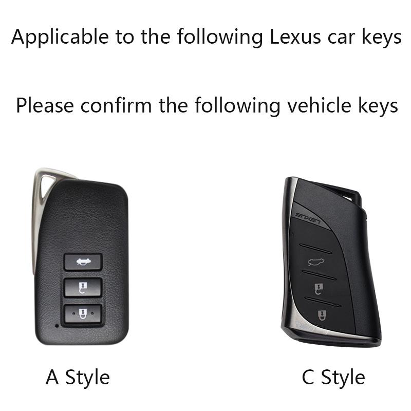 Car Key Case Cover Shell Holder For Lexus UX250 UX260 Es NX LX IS ES Es350 UX200 UX250h ES200 ES300h ES350 US200 US260h Car TPU