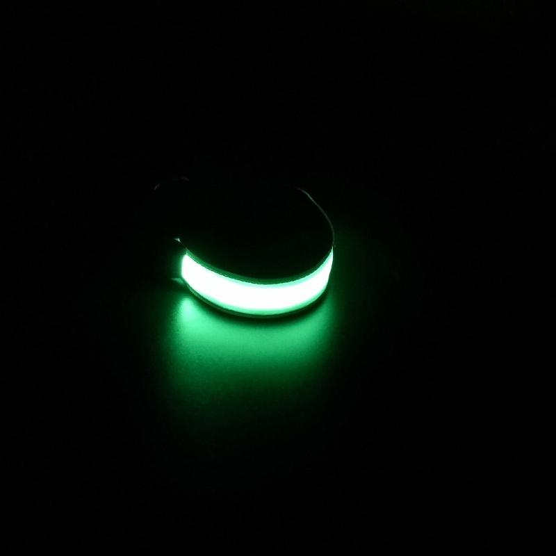 LED Light Armband Wristband Glows Bracelets for Night Running, Walking, Cycling