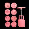 Fashion 3D Mooncake Mold Mooncake Baking Tools Plastic Mung Bean Cake Molds Suitable for Traditional Celebrations