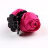 Fashion Cloth Rose Flower Hair Claw Clip Clamp Women Ponytail Holder Headwear