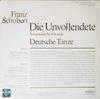 LP Record FRANZ SCHUBERT  SDWESTDEUTSCHE PH  Die Unvollendete  Symphonie Nr.8 H 293654 Saphir Germany Classical Used