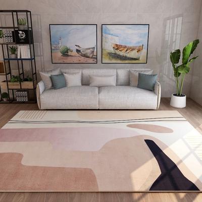 Modern Crystal Velvet Rug Affordable Large Area Home Bedroom Rug Living Room Sofa Coffee Table Mat Simple Lounge Mat