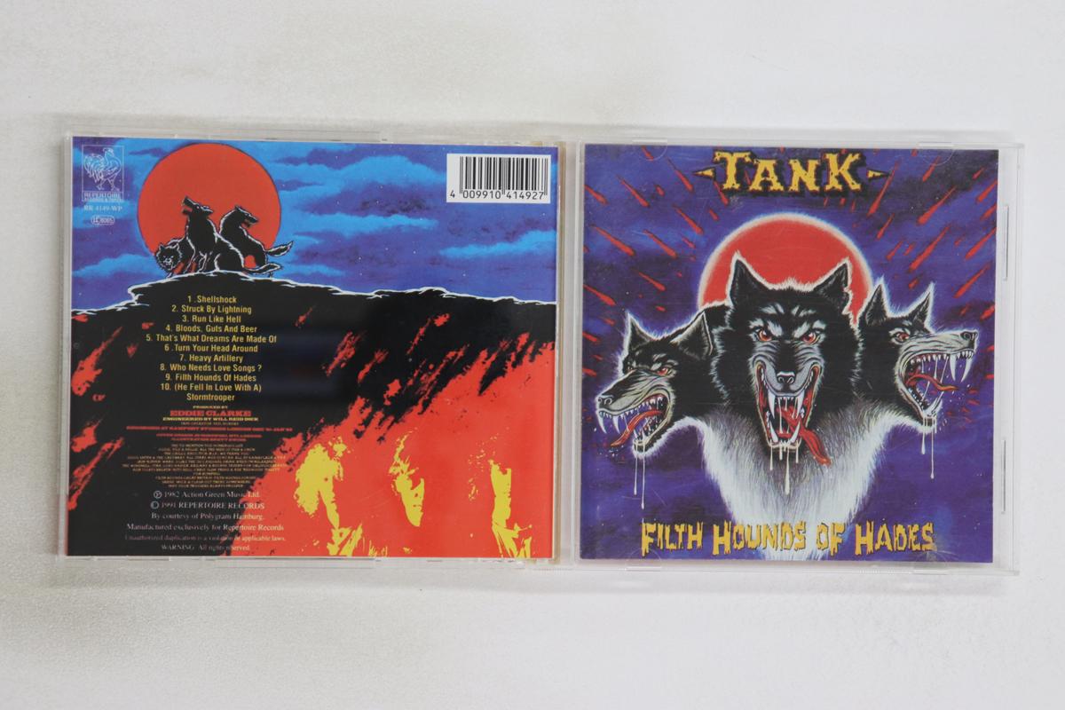 

CD TANK - Filth Hounds of Hades RR4149WP REPERTOIRE 1991 US Metal Used