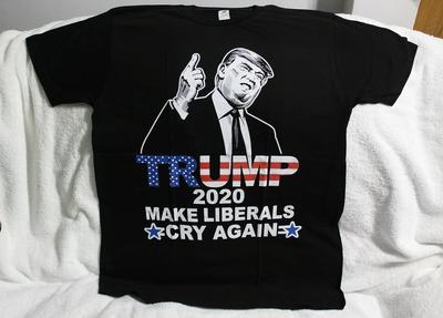 DONALD TRUMP 2020 MAKE LIBERALS CRY AGAIN US ELECTION FUNNY T-shirt Tops Tees Unisex