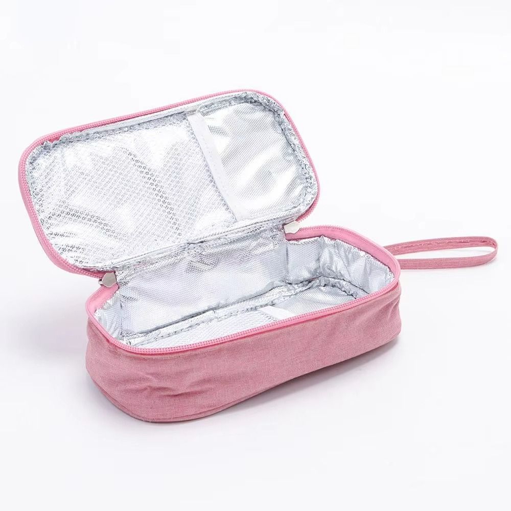 Portable Insulin Cooling Bag Waterproof Drug Freezer Medicine Cooler Case Pill Refrigerated