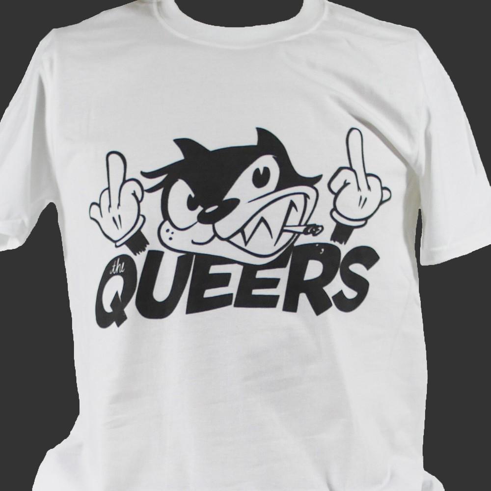 

THE QUEERS ПАНК-РОК ФУТБОЛКА унисекс S-3XL S