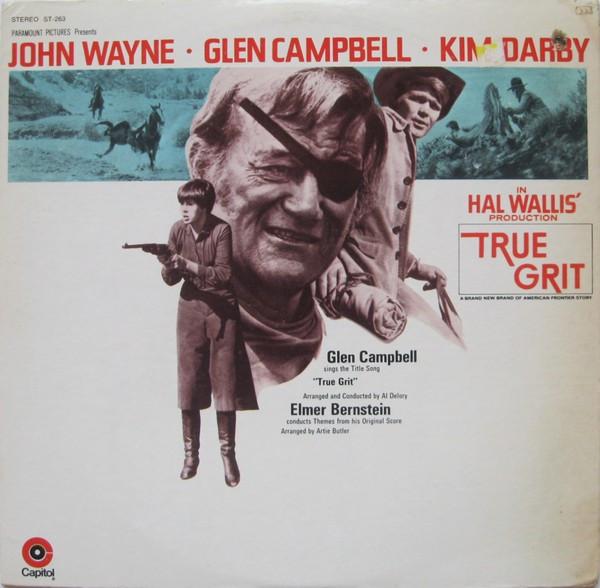 LP Record ELMER BERNSTEIN - True Grit ST263 CAPITOL 1969 US Soundtracks & Musicals Used