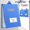 A4 Vertical Hanging File Box with 20 Folders - Ideal for Office, HR & Finance Use
