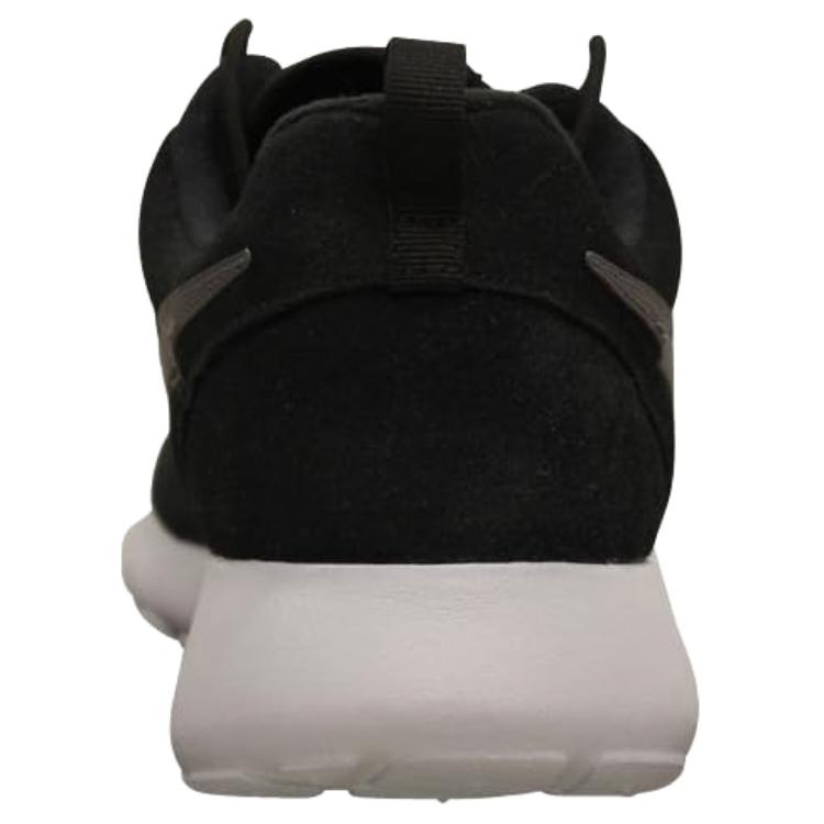 Nike Roshe One Leather, Suede Breathable Low top Running Shoes Men's Black 685280-001