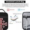 Jerusalem Cross Medieval Knights Cross Crusader Insulated Lunch Bag for Kids School Cooler Thermal Food Box Tote Lunch Boxes